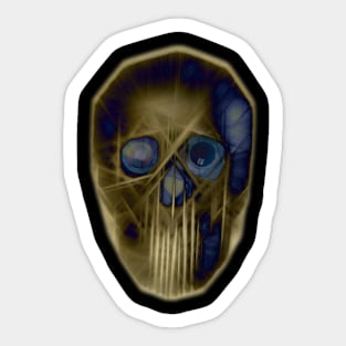 Nightmare Skull Sticker